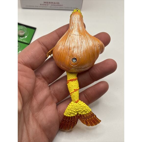 2023 Hallmark MERMAID BARBIE Magic Light Keepsake Christmas Ornament - Picture 3 of 4